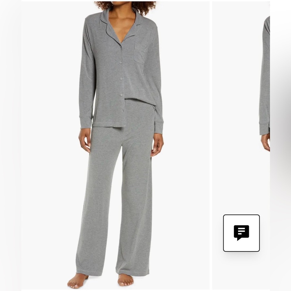 SKIMS NWT Heather Gray Women’s Lounge Set